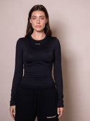 Second Skin Top Black